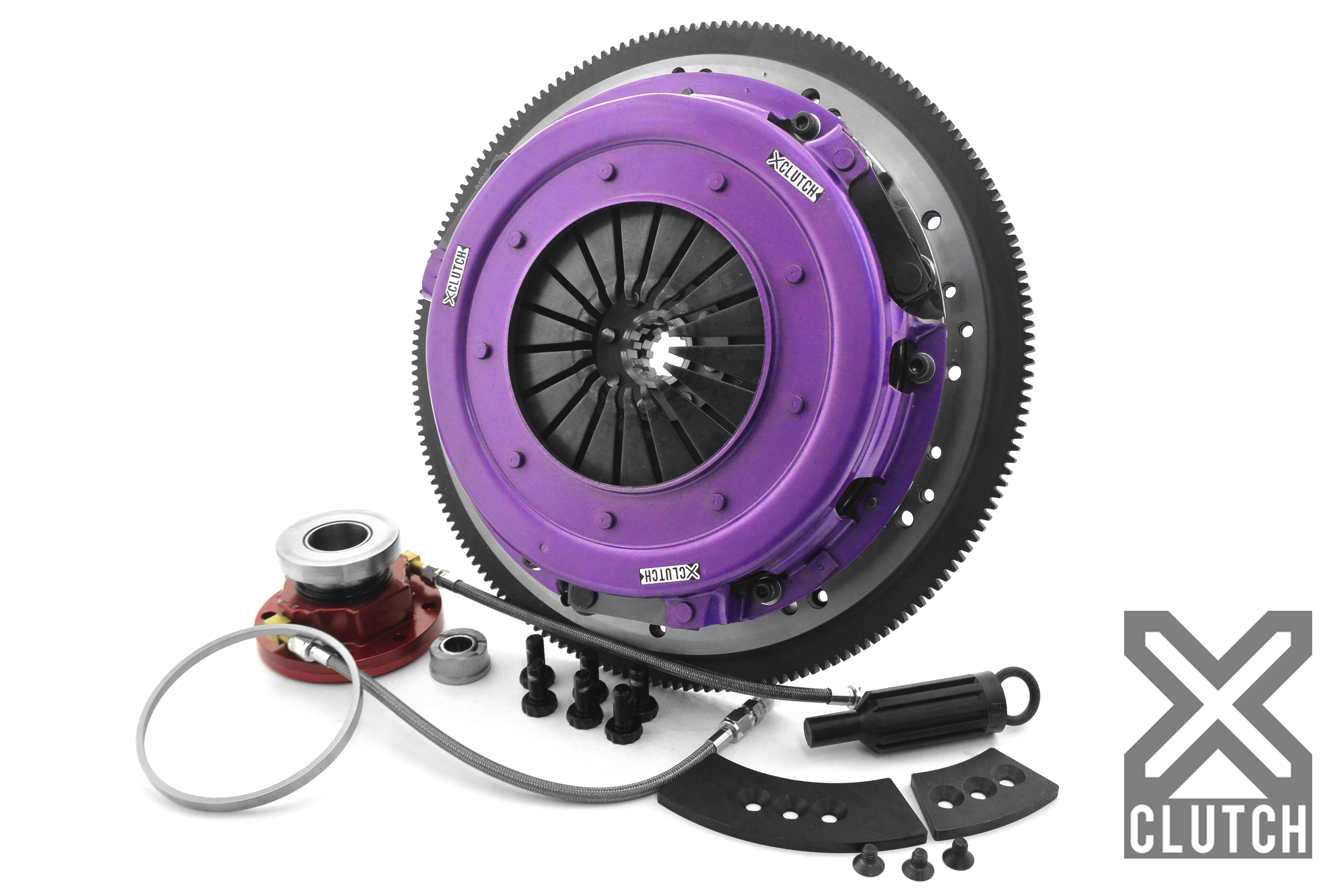 XCLUTCH XKFD27639-2G - 68-70 Ford Mustang Base 7.0L 10.5in Twin Solid Organic Clutch Kit XCLUTCH XKFD27639-2G - 68-70 Ford Mustang Base 7.0L 10.5in Twin Solid Organic Clutch Kit