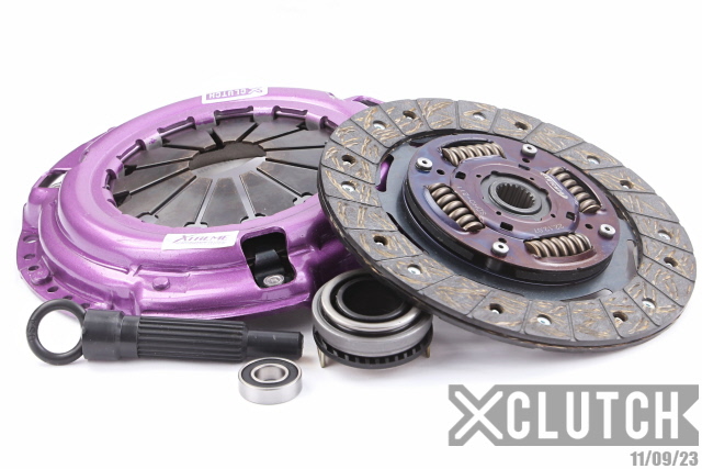 XCLUTCH XKHN21002-1A - 89-91 Honda Civic Si 1.6L Stage 1 Sprung Organic Clutch Kit