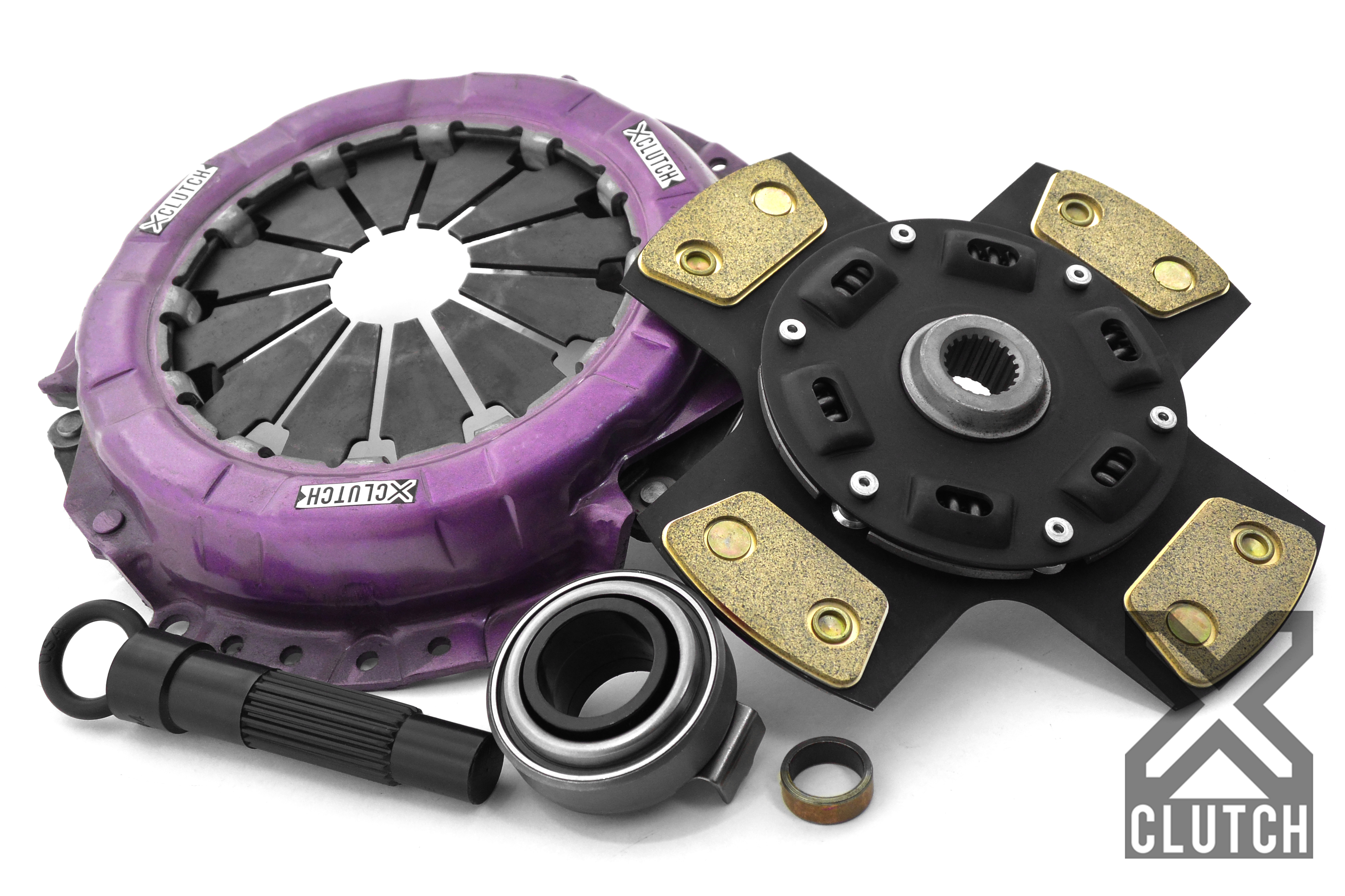 XCLUTCH XKHN22026-1B - 06-11 Honda Civic LX 1.8L Stage 2 Sprung Ceramic Clutch Kit XCLUTCH XKHN22026-1B - 06-11 Honda Civic LX 1.8L Stage 2 Sprung Ceramic Clutch Kit