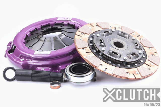 XCLUTCH XKHN22022-1C - 02-06 Acura RSX Base 2.0L Stage 2 Cushioned Ceramic Clutch Kit