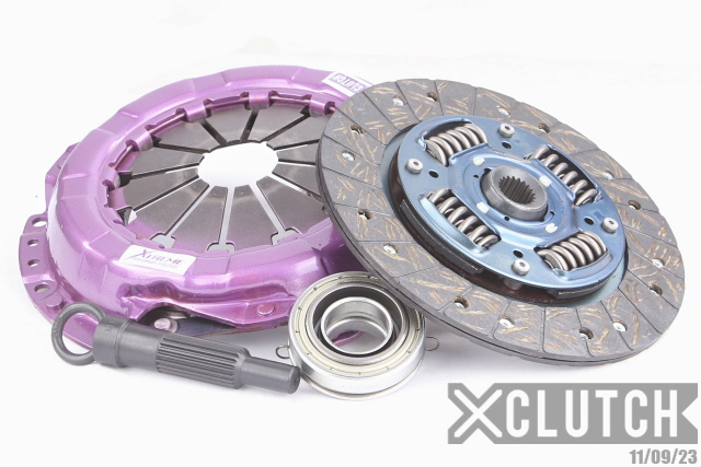 XCLUTCH XKMI22002-1A - 93-95 Hyundai Scoupe Turbo 1.5L Stage 1 Sprung Organic Clutch Kit XCLUTCH XKMI22002-1A - 93-95 Hyundai Scoupe Turbo 1.5L Stage 1 Sprung Organic Clutch Kit