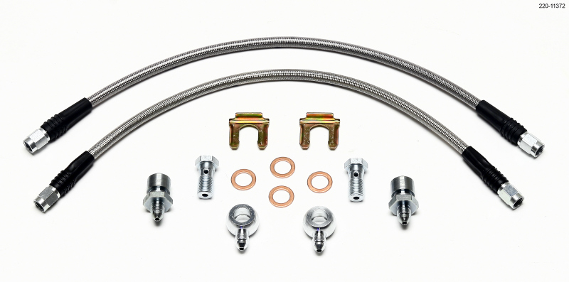 Wilwood 220-11372 - Flexline Kit D52 Caliper 16in w/ Banjo 7/16-20