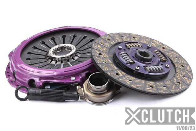 XCLUTCH XKMI24010-1A - 01-02 Mitsubishi Lancer EVO VII 2.0L Stage 1 Sprung Organic Clutch Kit
