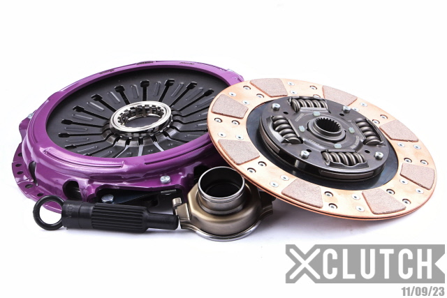 XCLUTCH XKMI24010-1C - 01-02 Mitsubishi Lancer EVO VII 2.0L Stage 2 Cushioned Ceramic Clutch Kit