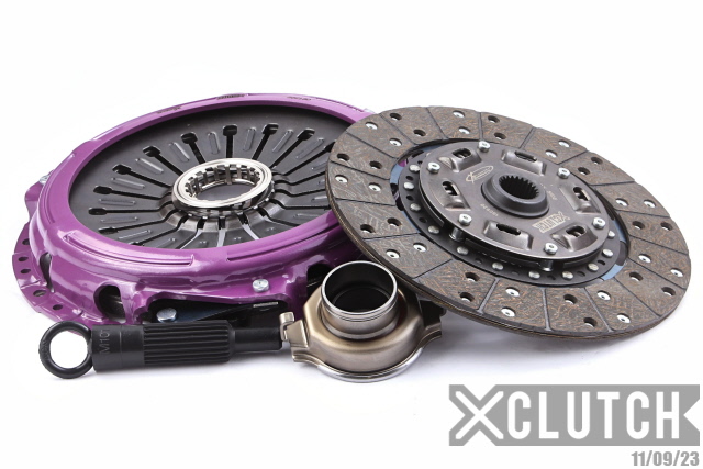 XCLUTCH XKMI24010-1T - 01-02 Mitsubishi Lancer EVO VII 2.0L Stage 1 Steel Backed Organic Clutch Kit
