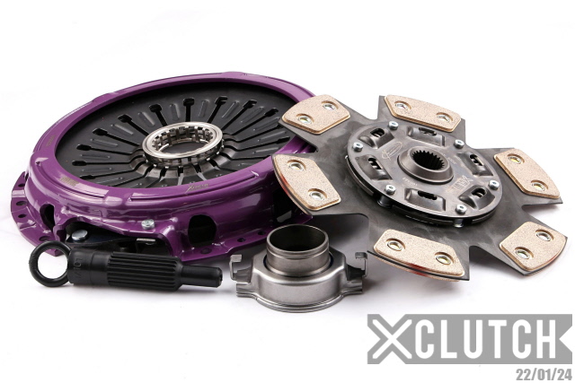 XCLUTCH XKMI24011-1B - 07-17 Mitsubishi Lancer EVO X 2.0L Stage 2 Sprung Ceramic Clutch Kit