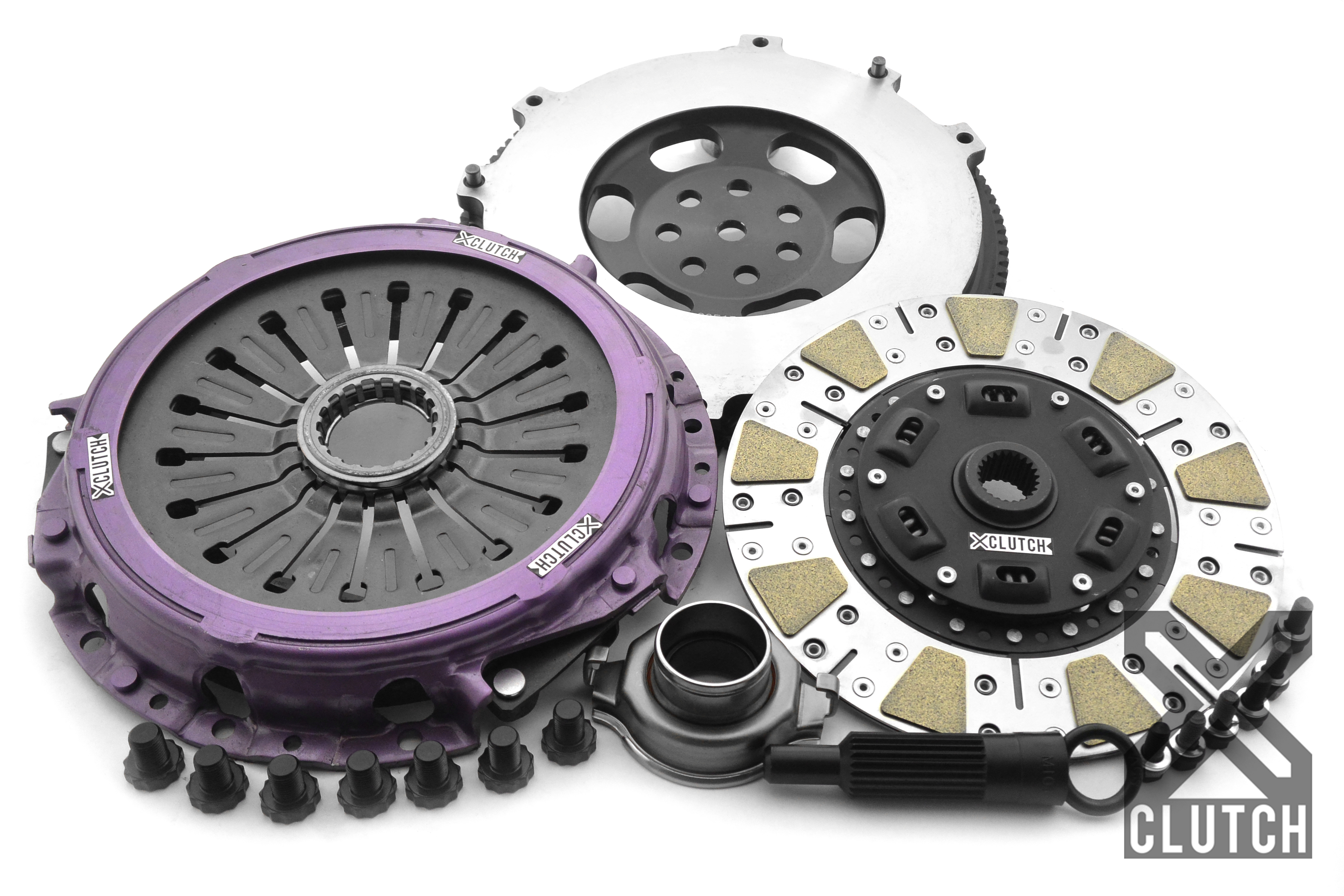 XCLUTCH XKMI24522-1C - 1997 Mitsubishi Lancer EVO IV 2.0L Stage 2 Cushioned Ceramic Clutch Kit XCLUTCH XKMI24522-1C - 1997 Mitsubishi Lancer EVO IV 2.0L Stage 2 Cushioned Ceramic Clutch Kit