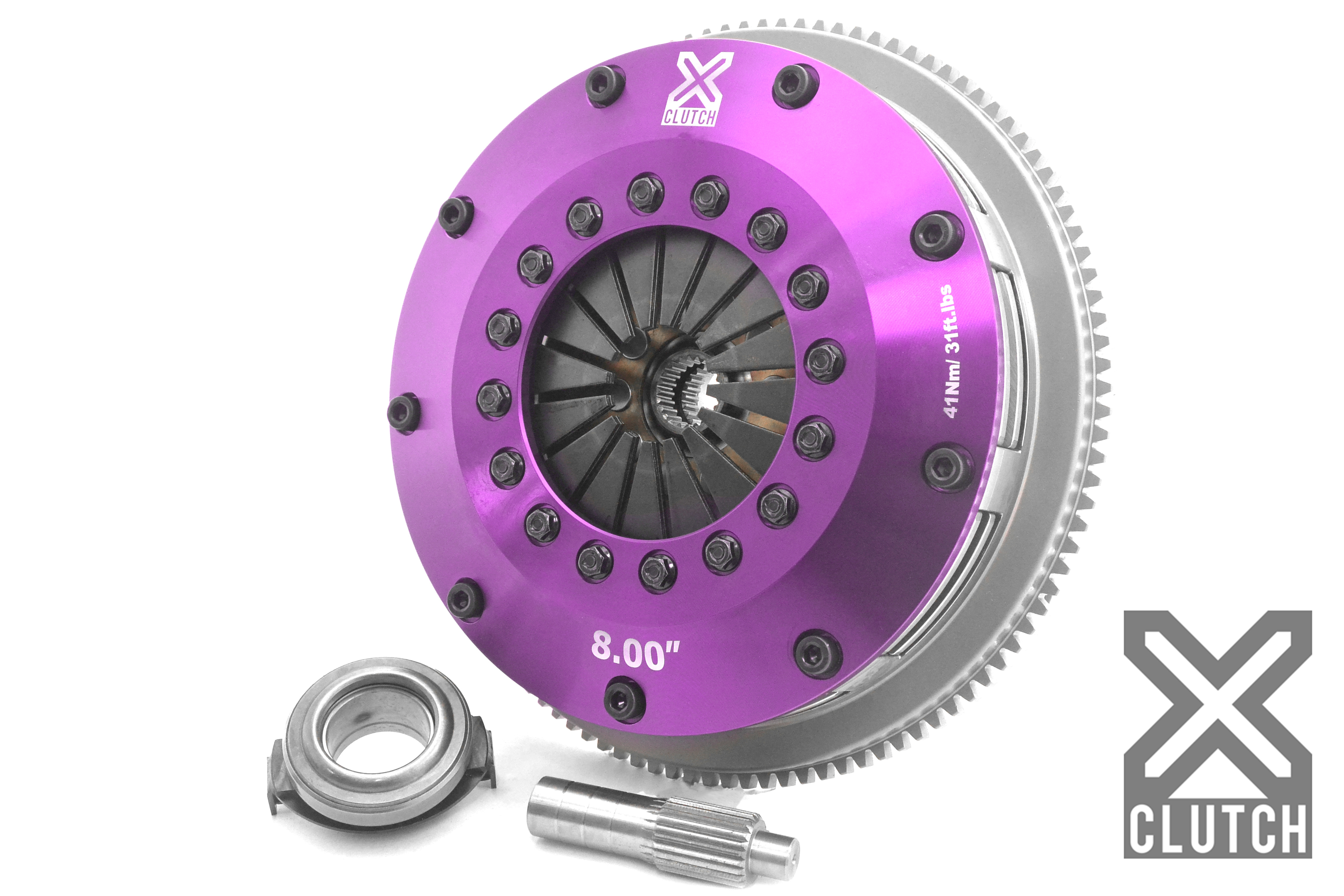 XCLUTCH XKMZ20524-2E - 06-12 Mazda MX-5 Miata Grand Touring 2.0L 8in Twin Solid Ceramic Clutch Kit XCLUTCH XKMZ20524-2E - 06-12 Mazda MX-5 Miata Grand Touring 2.0L 8in Twin Solid Ceramic Clutch Kit