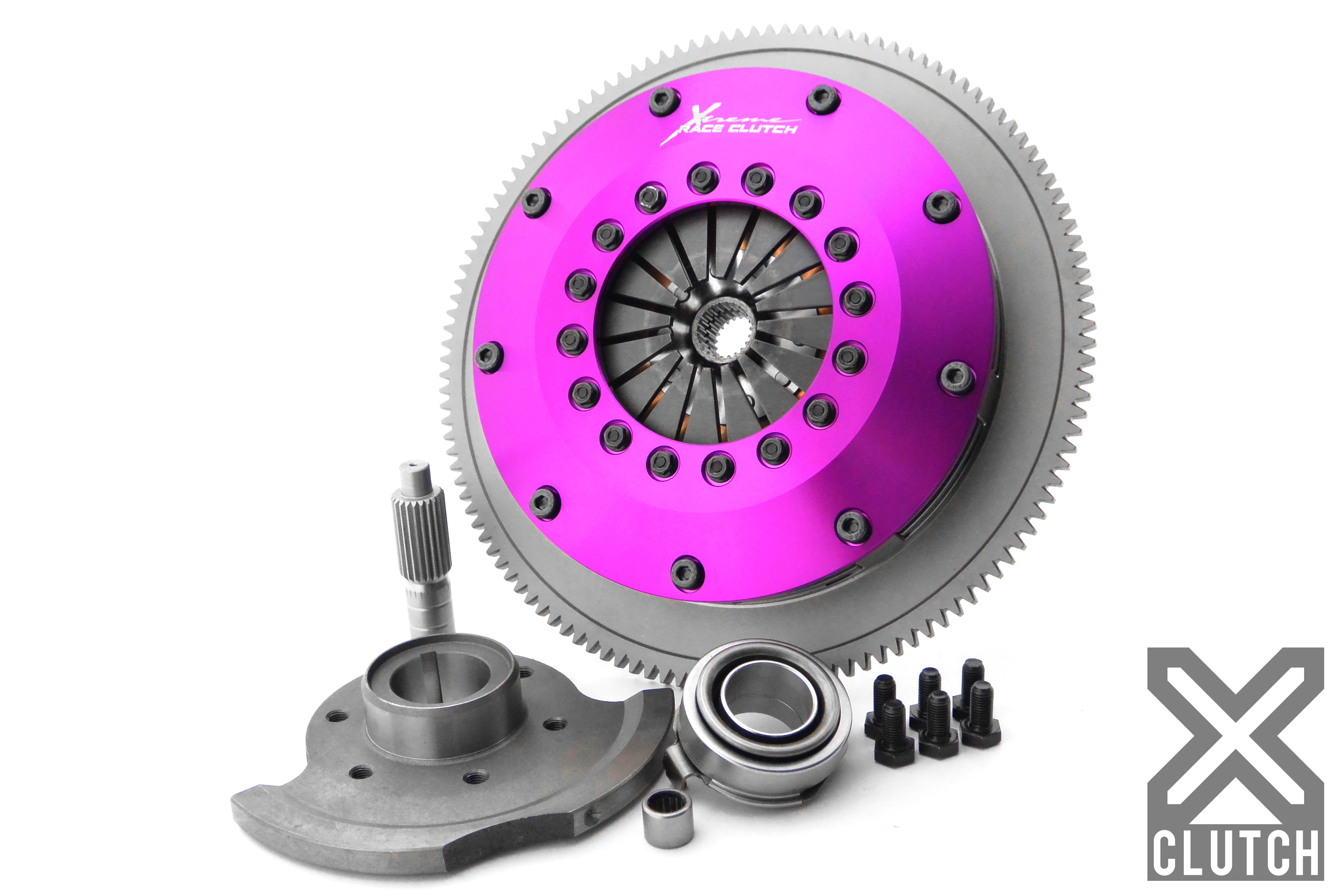 XCLUTCH XKMZ20581-2E - 04-11 Mazda RX-8 Touring 1.3L 8in Twin Solid Ceramic Clutch Kit
