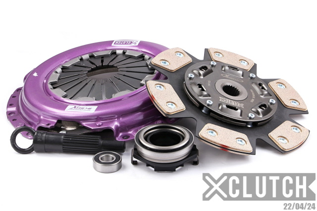 XCLUTCH XKMZ23006-1B - 98-02 Mazda 626 2.0L Stage 2 Sprung Ceramic Clutch Kit