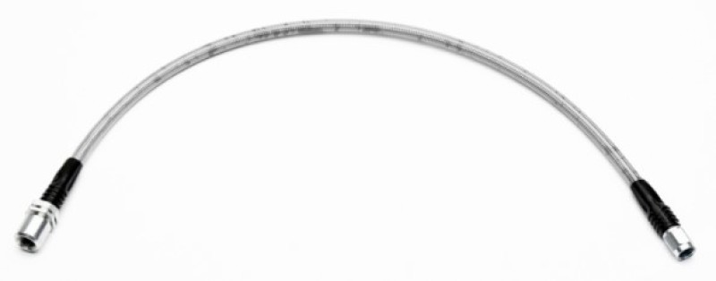 Wilwood 220-8840 - 20in OAL Flexline -3 Hose to M10 by 1.00 IF Deep Female DOT