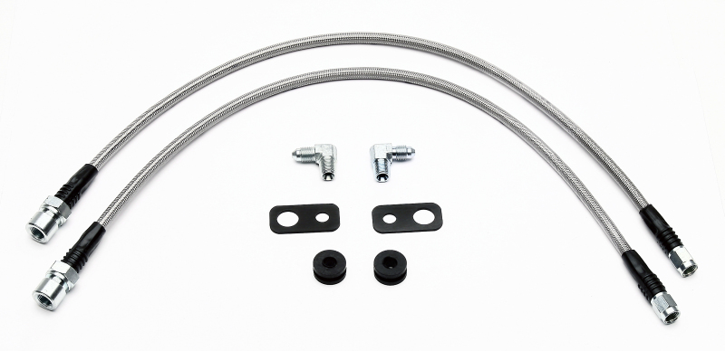 Wilwood 220-7016 - Flexline Kit 2002 Mitsubishi Lancer w/ Forged Dynalite Front Caliper