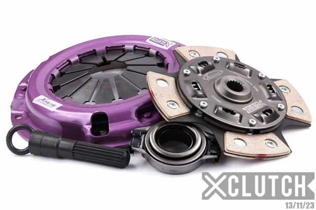 XCLUTCH XKNI19001-1B - 91-93 Nissan NX XE 1.6L Stage 2 Sprung Ceramic Clutch Kit XCLUTCH XKNI19001-1B - 91-93 Nissan NX XE 1.6L Stage 2 Sprung Ceramic Clutch Kit