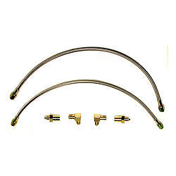 Wilwood 220-6419 - Flexline Kit 90-99 Civic w/ Forged Dynalite Front Caliper