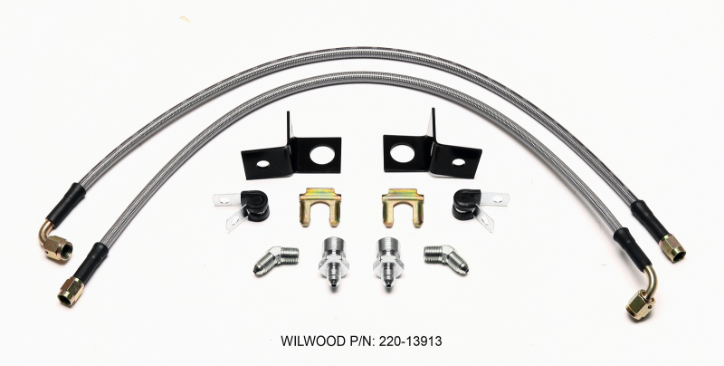 Wilwood 220-13913 - Flexline Kit Rear 2015-Up Mustang