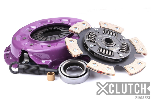 XCLUTCH XKNI24005-1B - 84-89 Nissan 300ZX 2+2 3.0L Stage 2 Sprung Ceramic Clutch Kit