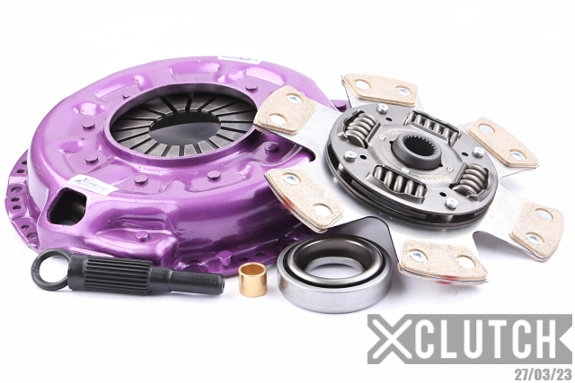 XCLUTCH XKNI26002-1B - 90-96 Nissan 300ZX Turbo 3.0L Stage 2 Sprung Ceramic Clutch Kit XCLUTCH XKNI26002-1B - 90-96 Nissan 300ZX Turbo 3.0L Stage 2 Sprung Ceramic Clutch Kit