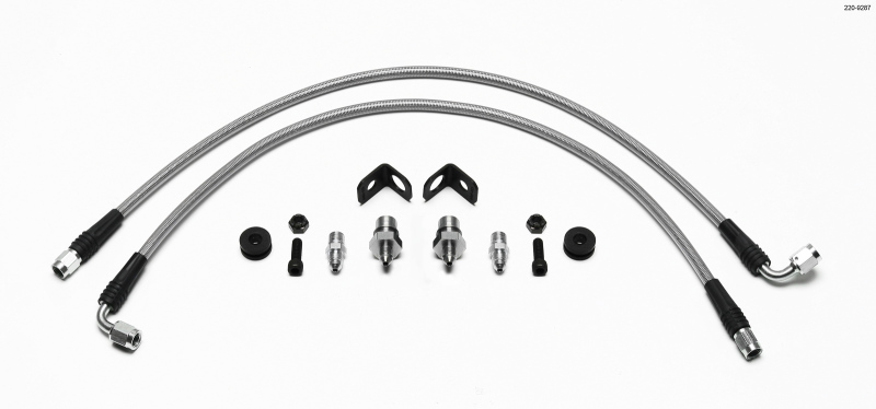 Wilwood 220-9287 - Flexline Kit Front Mitsubishi EVO VIII