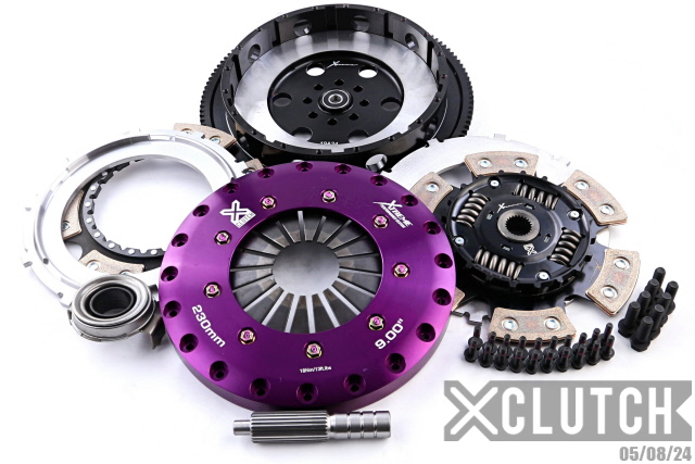 XCLUTCH XKSU23525-2B - 18-21 Subaru WRX Base 2.0L 9in Twin Sprung Ceramic Clutch Kit