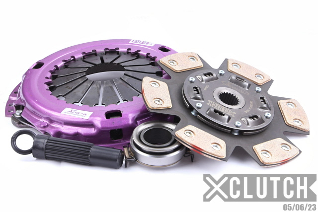 XCLUTCH XKTY24006-1B - 88-93 Toyota Celica GTS All Trac 2.0L Stage 2 Sprung Ceramic Clutch Kit XCLUTCH XKTY24006-1B - 88-93 Toyota Celica GTS All Trac 2.0L Stage 2 Sprung Ceramic Clutch Kit