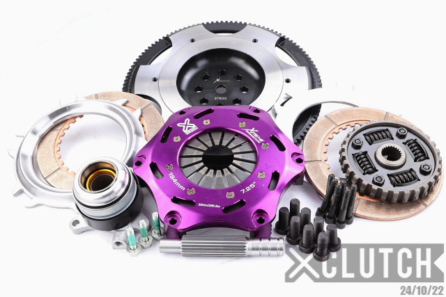 XCLUTCH XKTY18628-2B - 23-24 Toyota GR Corolla Morizo Edition 1.6L 7.25in Twin Sprung Ceramic Clutch Kit XCLUTCH XKTY18628-2B - 23-24 Toyota GR Corolla Morizo Edition 1.6L 7.25in Twin Sprung Ceramic Clutch Kit