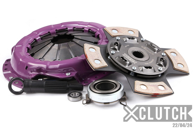 XCLUTCH XKTY22006-1B - 88-91 Toyota Corolla GTS 1.6L Stage 2 Sprung Ceramic Clutch Kit