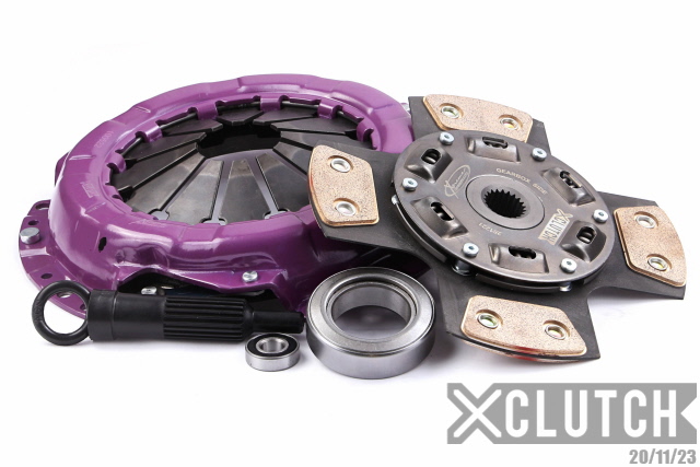 XCLUTCH XKTY22011-1B - 85-87 Toyota Corolla Sport GTS 1.6L Stage 2 Sprung Ceramic Clutch Kit