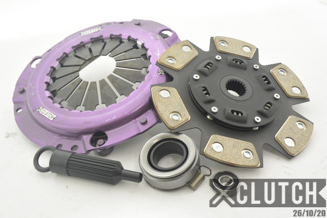XCLUTCH XKTY23016-1B - 88-89 Toyota MR2 Super Charged 1.6L Stage 2 Sprung Ceramic Clutch Kit XCLUTCH XKTY23016-1B - 88-89 Toyota MR2 Super Charged 1.6L Stage 2 Sprung Ceramic Clutch Kit