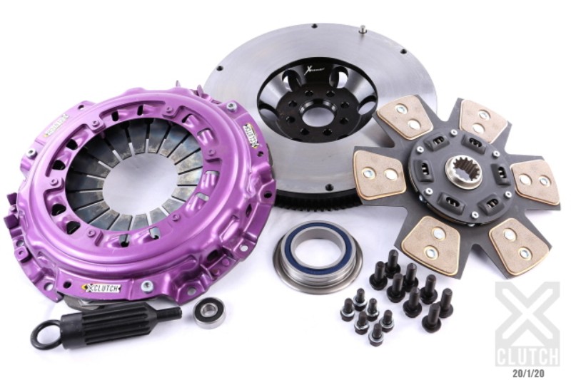 XCLUTCH XKTY25502-1B - 93-95 Toyota Supra Twin Turbo 3.0L Stage 2 Sprung Ceramic Clutch Kit XCLUTCH XKTY25502-1B - 93-95 Toyota Supra Twin Turbo 3.0L Stage 2 Sprung Ceramic Clutch Kit