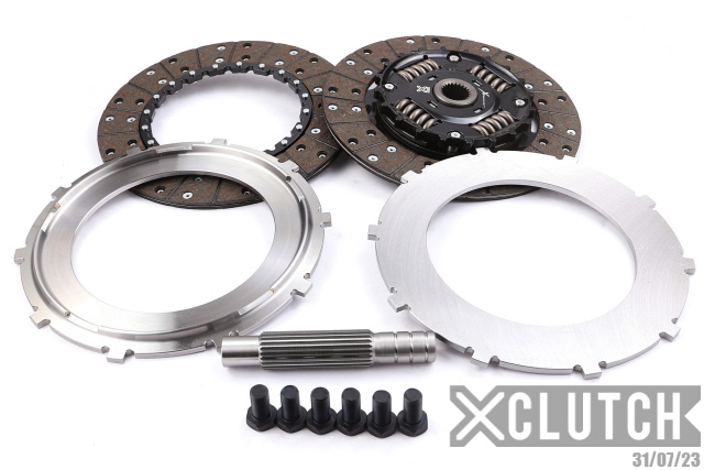XCLUTCH XMS-230-FD02-2A-XC - Ford 9in Twin Sprung Organic Multi-Disc Service Pack