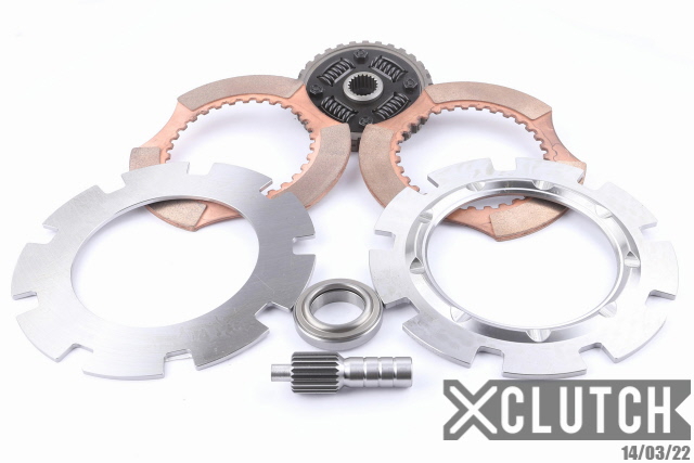 XCLUTCH XMS-200-TY01-2B-XC - Toyota 8in Twin Sprung Ceramic Multi-Disc Service Pack