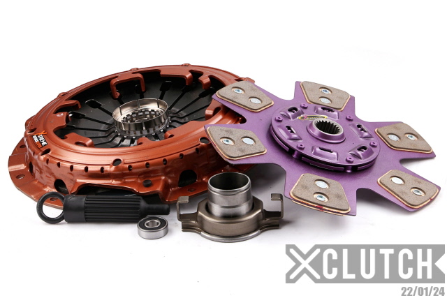 XCLUTCH XKTY28030-1B - 07-09 Toyota Landcruiser Prado 3.0L Stage 2 Sprung Ceramic Clutch Kit