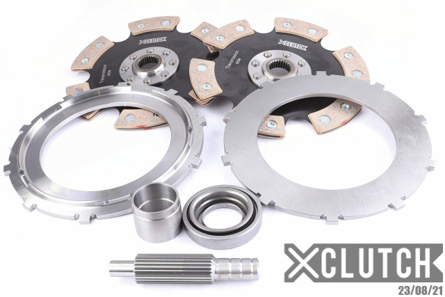 XCLUTCH XMS-230-CV01-2E-XC - 9in Twin Solid Ceramic Multi-Disc Service Pack