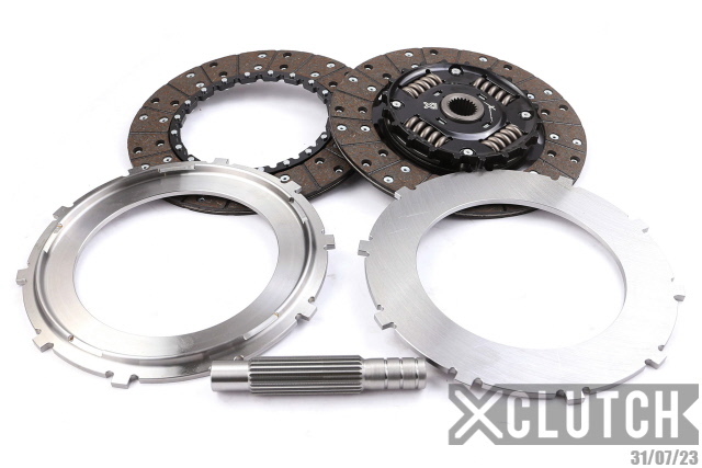 XCLUTCH XMS-230-FD05-2A-XC - Ford 9in Twin Sprung Organic Multi-Disc Service Pack