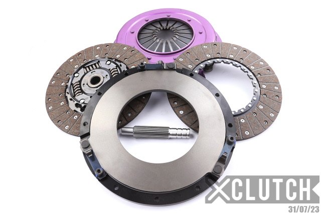 XCLUTCH XMS-270-FD01-2A-XC - Ford 10.5in Twin Sprung Organic Multi-Disc Service Pack