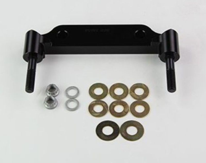 Wilwood 250-10147 - Caliper Mounting Kit w/ Bracket BNSL6 / BNSL4 to 3.50in SL Mount