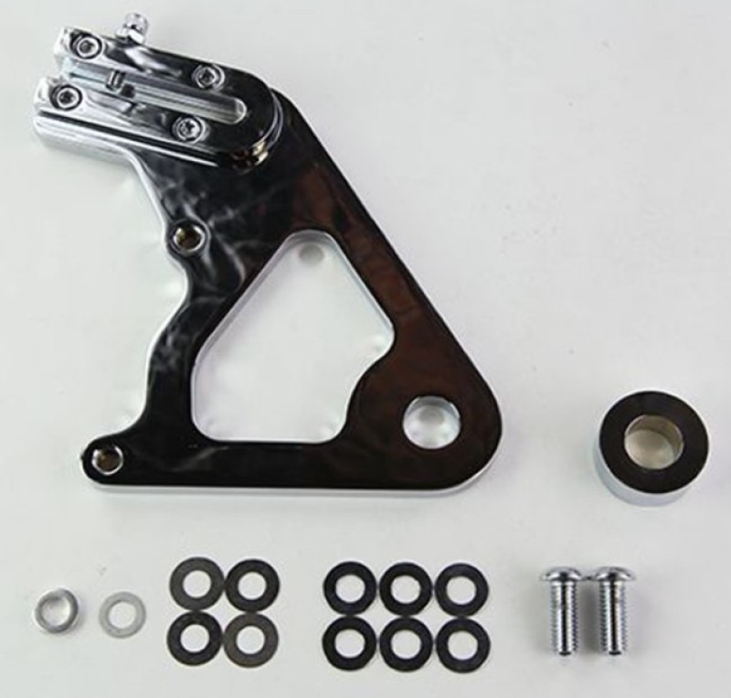 Wilwood 250-8035 - Caliper Mounting Kit Chrome w/Bracket GP310 1984-99 Softail Wilwood 250-8035 - Caliper Mounting Kit Chrome w/Bracket GP310 1984-99 Softail