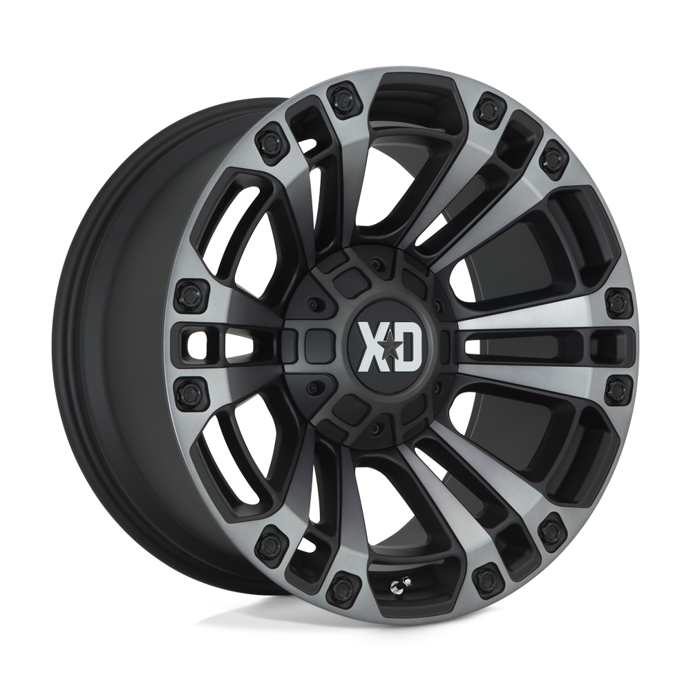 XD Wheels XD85129035418 - Xd851 Monster 3 20X9 Satin Black With Gray Tint