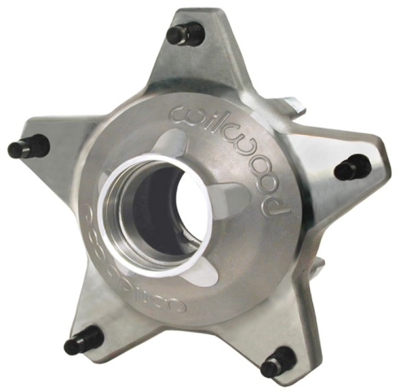 Wilwood 270-6735UD - Hub-Starlite 55 Front w/Snap-Cap Std. Offset 5/8 C Studs-Drilled-Less Races