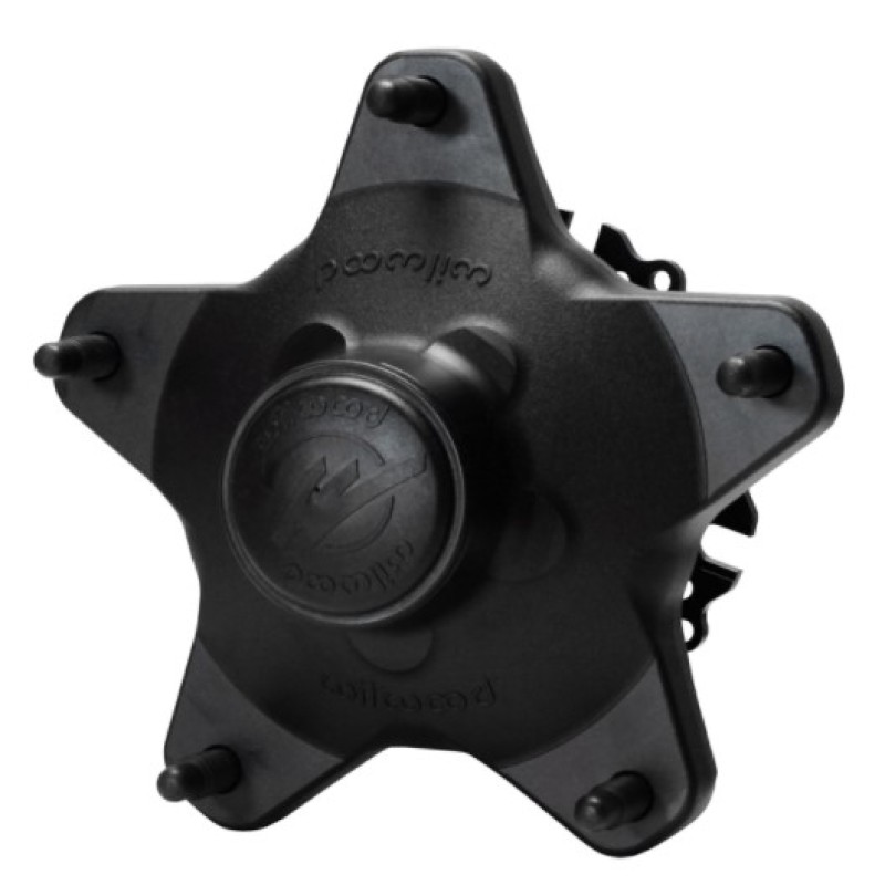 Wilwood 270-12127D - Hub-Starlite 55XD Front w/Snap-Cap & Rotor Plate - STD Offset 5/8 Drilled Studs