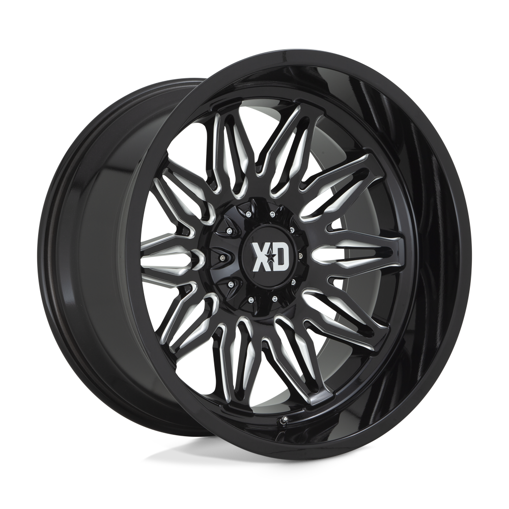 XD Wheels XD85921035318N - Xd859 Gunner 20X10 Gloss Black Milled