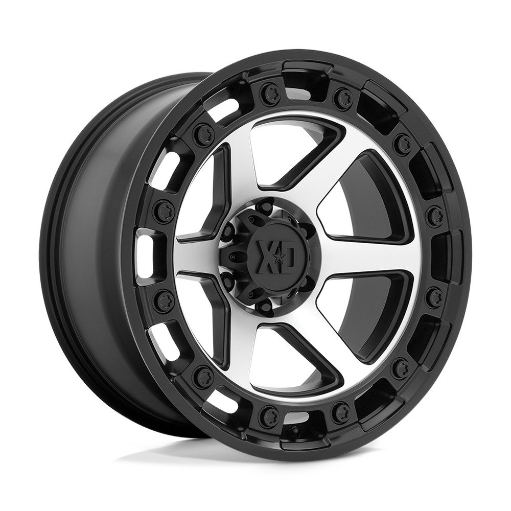 XD Wheels XD86279068500 - Xd862 Raid 17X9 Satin Black Machined XD Wheels XD86279068500 - Xd862 Raid 17X9 Satin Black Machined