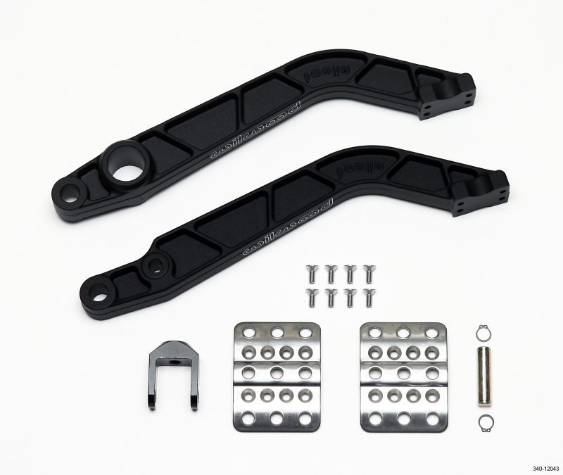 Wilwood 340-12043 - Retrofit Kit Adj. Pedal - Brake / Clutch - Fwd. Swing Mount - 6.25:1
