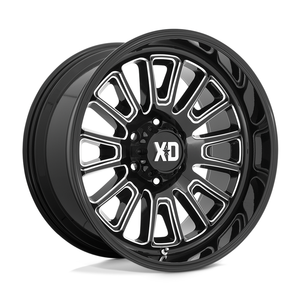 XD Wheels XD86421080318N - Xd864 Rover 20X10 Gloss Black Milled XD Wheels XD86421080318N - Xd864 Rover 20X10 Gloss Black Milled