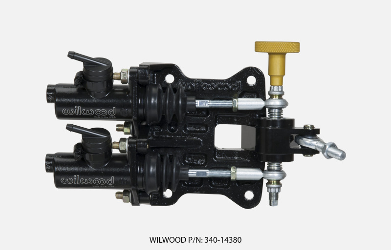 Wilwood 340-14380 - 60 Degree MC Mount & Trubar Assembly Wilwood 340-14380 - 60 Degree MC Mount & Trubar Assembly