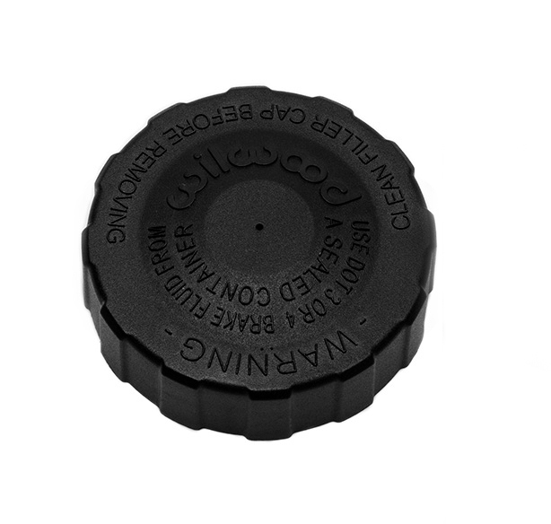 Wilwood 330-16239 - Cap - Girling Master Cylinders Nylon Remote Reservoirs M/C w/ Vented Diaphragm