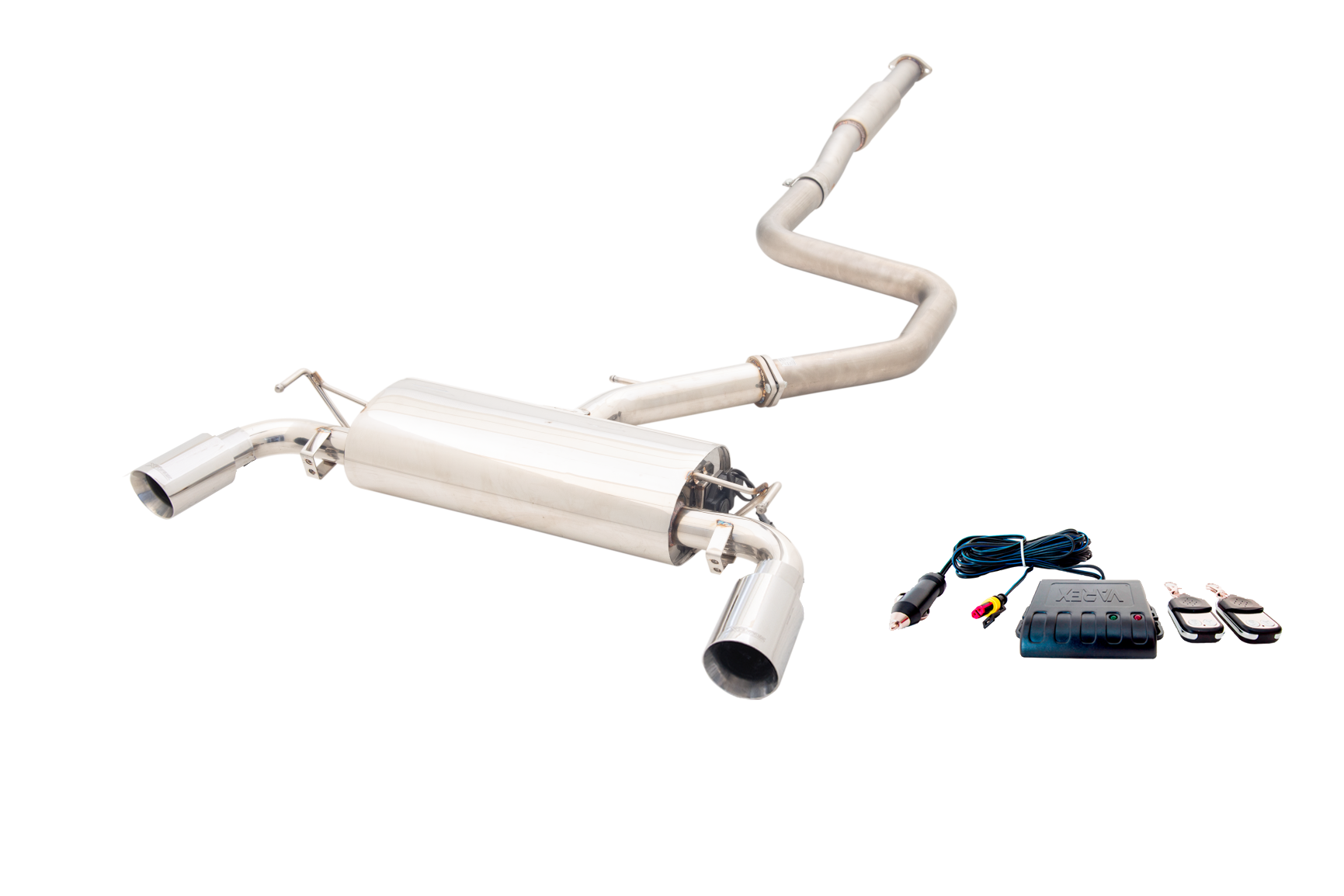 XFORCE ES-HY30N-VMKSB-CBS - Hyundai Veloster N/I30N 2018- Stainless Steel Cat-Back System with Varex Muffler Including Smartbox Controller; Exhaust System Kit XFORCE ES-HY30N-VMKSB-CBS - Hyundai Veloster N/I30N 2018- Stainless Steel Cat-Back System with Varex Muffler Including Smartbox Controller; Exhaust System Kit