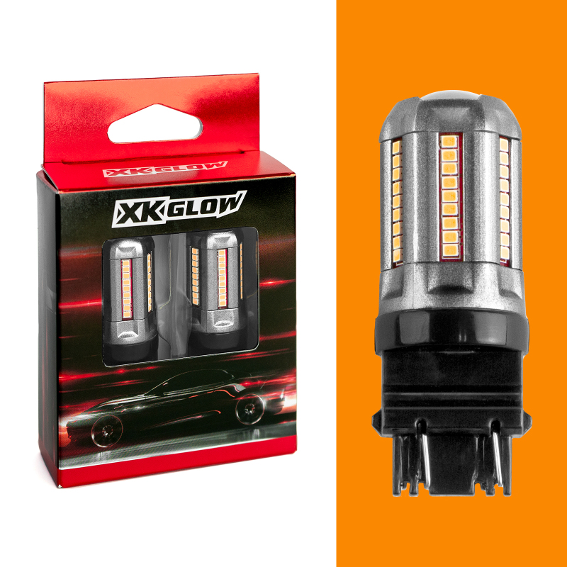 XKGLOW XK3157-A - XK Glow 2pc Amber 3157 Auto Bulb