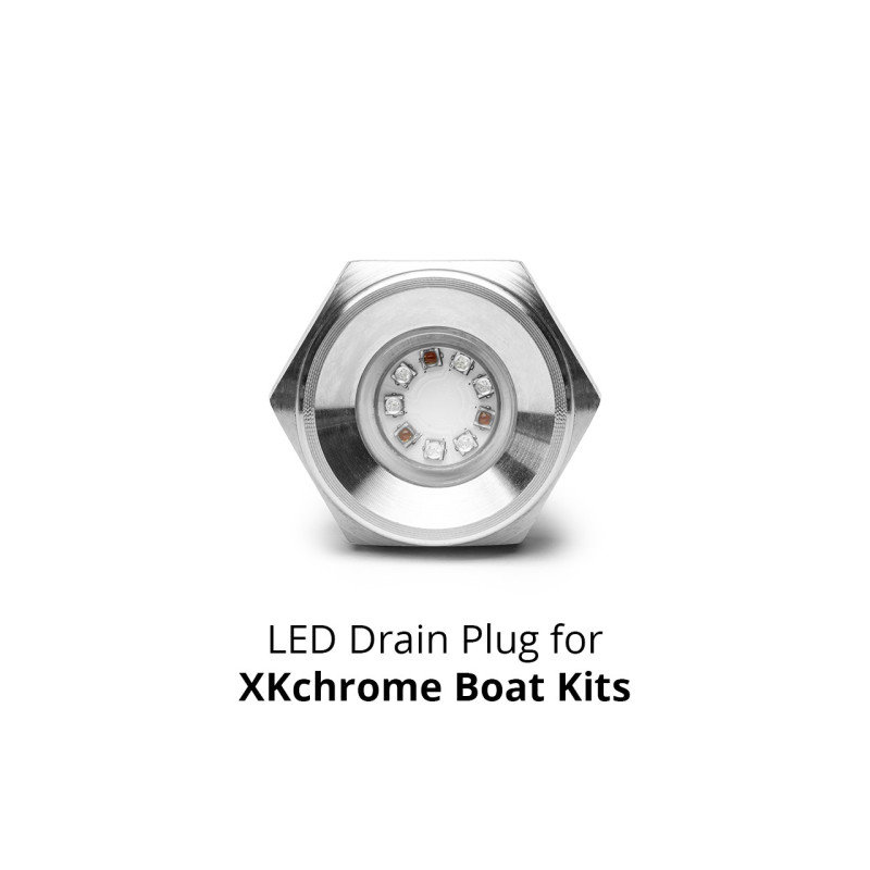 XKGLOW XK075003 - XK Glow Drain Plug IP 68 Marine Underwater Light 13.5W 1/2in