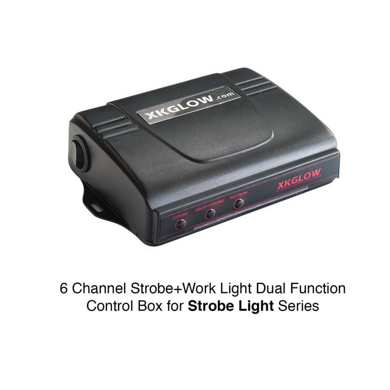 XKGLOW XK051004-BOX - XK Glow 6 Channel LED Work Light Strobe Controller